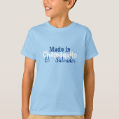 エルサルバドル製のチャマコの面白いスペイン語の言い回し Tシャツ (正面)