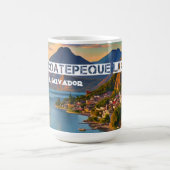 エルサルバドル | コートペークレイクトラベルヴィンテージレトロ コーヒーマグカップ (中央)