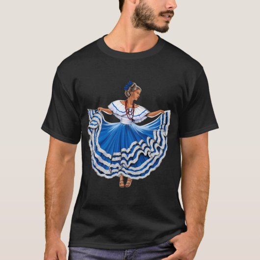 エルサルバドル ダンサー Tシャツ (正面)