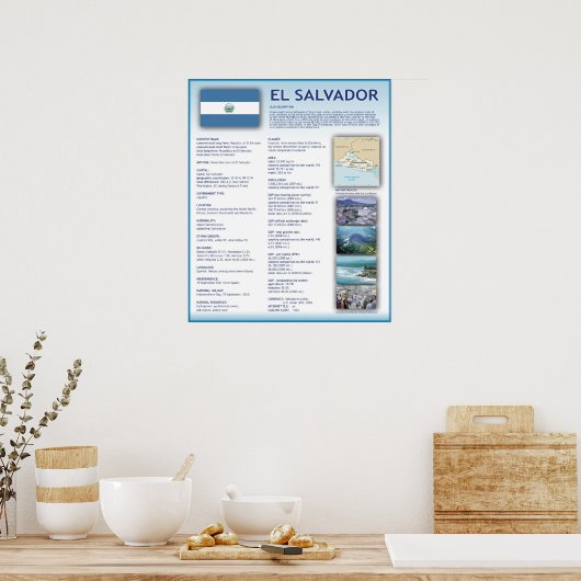 エルサルバドル ポスター (キッチン)
