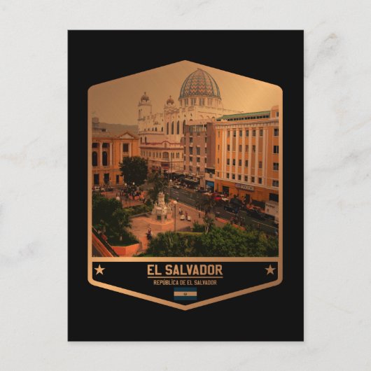 エルサルバドル ポストカード (正面)