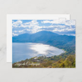 エルサルバドル，ラゴデコアテペケ ポストカード (正面/裏面)