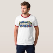 エルサルバドル+旗+文化+伝統 Tシャツ (正面フル)