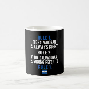 エルサルバド誇りを持ったルルルーツエルサルバドル国旗エルサルバドル コーヒーマグカップ