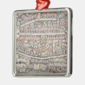 エルサレムおよび周囲の都市 メタルオーナメント (左)