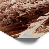 エルサレムからベツレヘムへの道 ポスター (角)