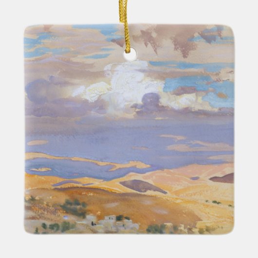 エルサレムから セラミックオーナメント (正面)