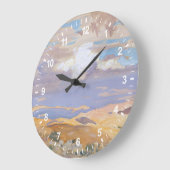 エルサレムから ラージ壁時計 (傾斜)