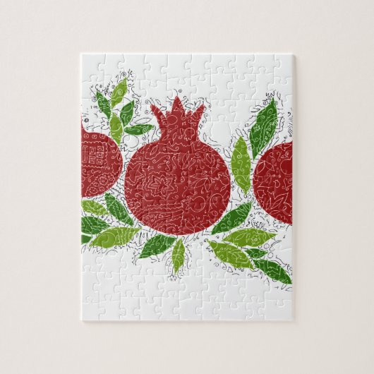 エルサレムでなされる独占的なユダヤ人のイスラエルのデザイン ジグソーパズル (縦)