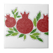 エルサレムでなされる独占的なユダヤ人のイスラエルのデザイン タイル (正面)