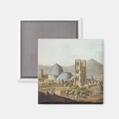 エルサレムと聖墳墓教会p マグネット (正面/裏面)