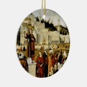 エルサレムにおける聖スティーブンの説教 セラミックオーナメント (右)