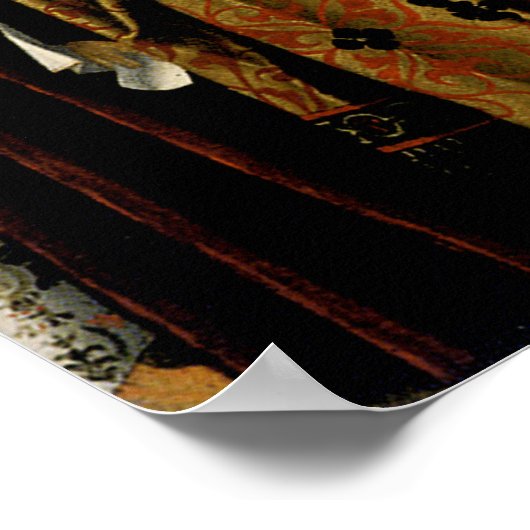 エルサレムにおける聖スティーブンの説教 ポスター (角)