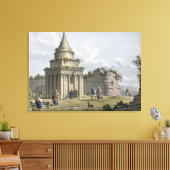 エルサレムのアブサロムの墓、パブ。 キャンバスプリント (インサイチュ (リビング))