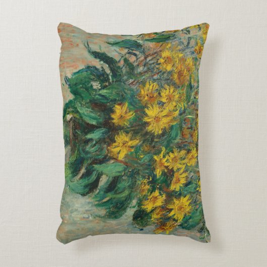 エルサレムのアーティチョークの花 – Claude Monet アクセントクッション (正面(垂直))