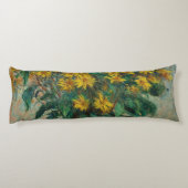 エルサレムのアーティチョークの花 – Claude Monet ボディピロー (裏面)