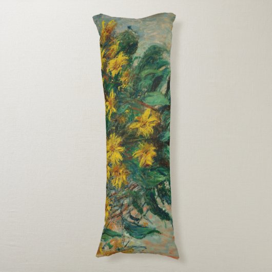エルサレムのアーティチョークの花 – Claude Monet ボディピロー (正面縦)