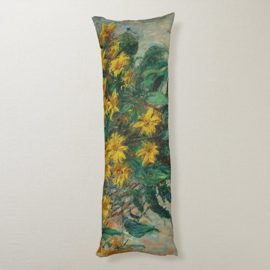 エルサレムのアーティチョークの花 – Claude Monet ボディピロー (裏面 (縦))