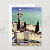 エルサレムのオリーブの山 ポストカード (正面/裏面)