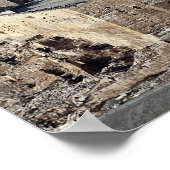 エルサレムのオリーブ山からの旧市街の見解 ポスター (角)