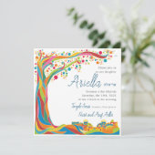 エルサレムのカラフルな生命の木 招待状 (スタンド正面)