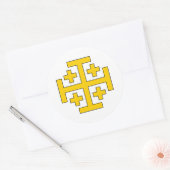 エルサレムのクロスシール ラウンドシール (封筒)