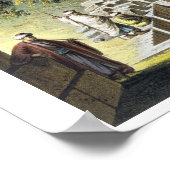 エルサレムのシローアの泉。ウィリアム著 ポスター (角)