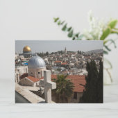 エルサレムのスカイライン サンキューカード (スタンド正面)