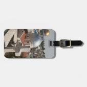 エルサレムのスカイライン ラゲッジタグ (正面横)