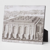 エルサレムのソロモンの神殿 フォトプラーク (側面)