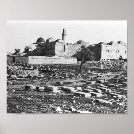 エルサレムのダビデ王の墓 ポスター