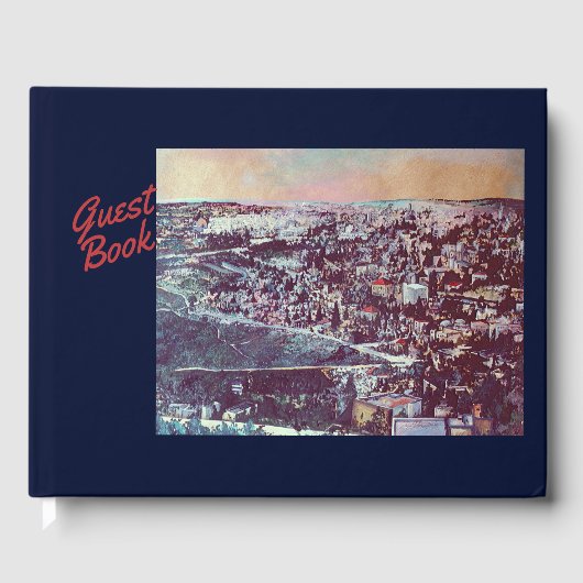 エルサレムのパノラマの壮麗さ ゲストブック (正面)