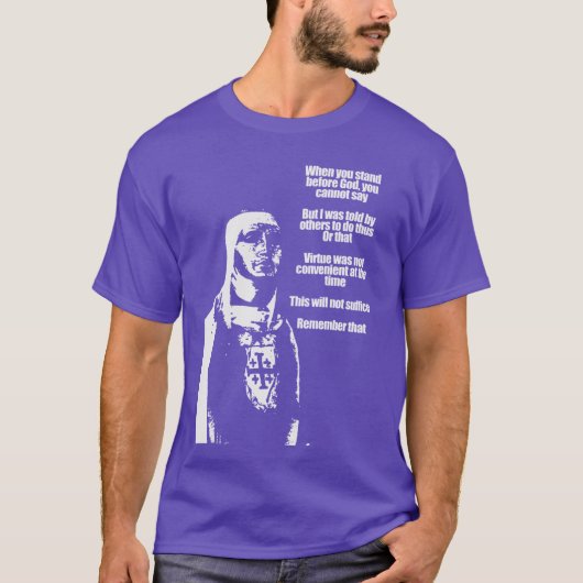 エルサレムのボードゥアン4世 友達の引用 Tシャツ (正面)