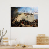 エルサレムのユダヤ教寺院の破壊 ポスター (キッチン)