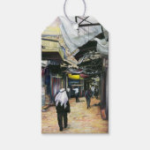 エルサレムの古代を歩いて家に帰る ギフトタグ (正面)