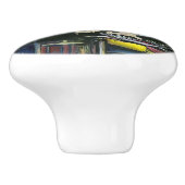 エルサレムの古代を歩いて家に帰る セラミックノブ (側面)