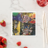 エルサレムの古代商業の伝統 スタンダードカクテルナプキン (インサイチュ)