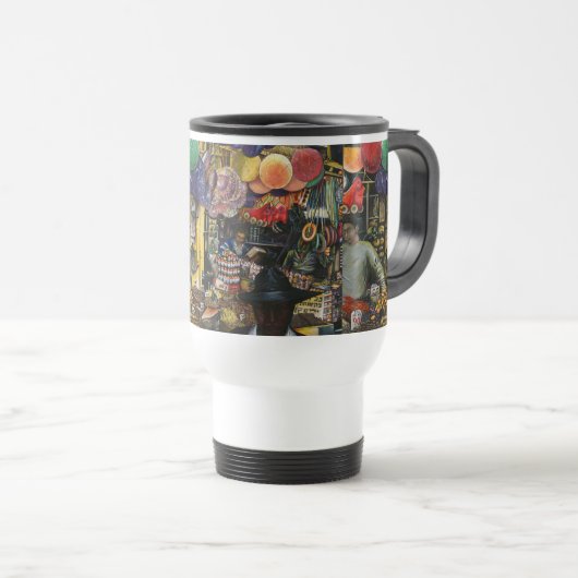 エルサレムの古代商業の伝統 トラベルマグ (正面右)