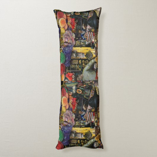 エルサレムの古代商業の伝統 ボディピロー (裏面 (縦))