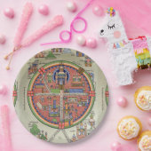 エルサレムの地図紙プレート ペーパープレート (パーティー)