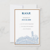 エルサレムの城壁 RSVP カード (正面)