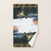 エルサレムの岩のドーム バスタオルセット (ハンドタオル)