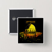 エルサレムの岩のドーム 缶バッジ (正面&裏面)