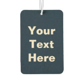 エルサレムの日のライオン（旗あり） カーエアーフレッシュナー (裏面)