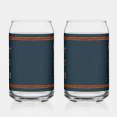 エルサレムの日のライオン（旗あり） ガラス缶 (右)