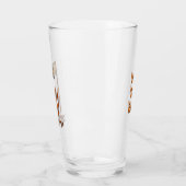 エルサレムの日のライオン(旗あり) タンブラーグラス (左)