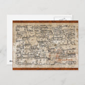 エルサレムの旧市街 ポストカード (正面/裏面)