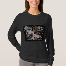 エルサレムの月のワイシャツ Tシャツ