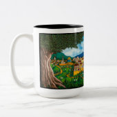 エルサレムの来年ジョナサンのKisレフ15のozのマグ ツートーンマグカップ (左)