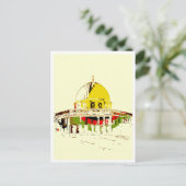 エルサレムの栄光を送る:ロックポストカードのドーム ポストカード (スタンド正面)